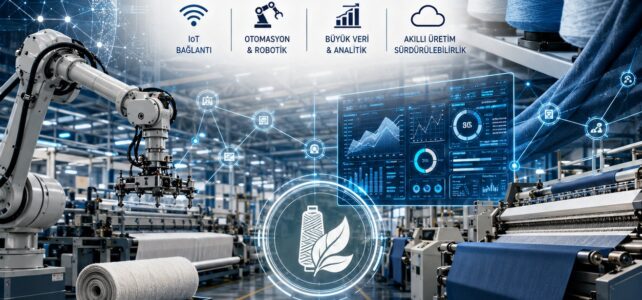 Endüstri 4.0 ve Tekstil: Fabrikalarda Akıllı Üretim Dönemi Endüstri 4.0 ve Tekstil: Fabrikalarda Akıllı Üretim Dönemi