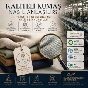 Tekstilde Kaliteli Kumaş Nasıl Anlaşılır? Tekstilde Kaliteli Kumaş Nasıl Anlaşılır?