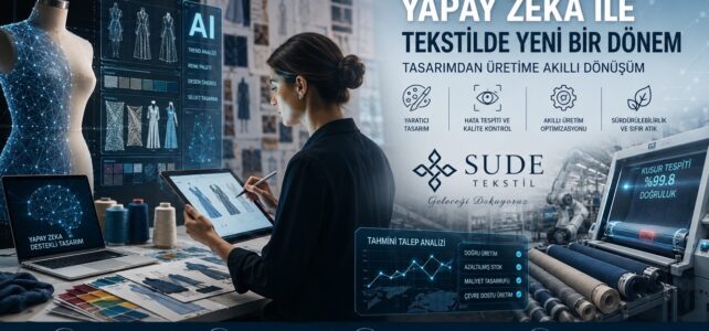 Tasarımda Yapay Zekâ Dönemi: Tekstilde Yeni Dijital Devrim Tasarımda Yapay Zekâ Dönemi: Tekstilde Yeni Dijital Devrim